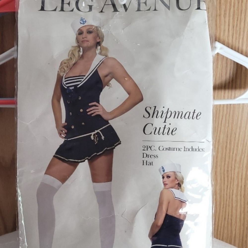 Sexy Small/Medium Sailor Halloween Costume